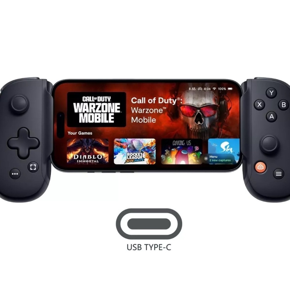 BACKBONE One Mobile Gaming Controller for Android & iPhone 15 Series (USB-C)™ - Picture 2 of 7